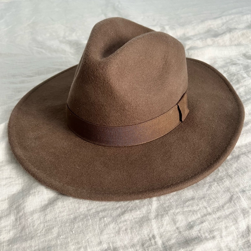 NWT Madewell X Biltmore felt shaped hat